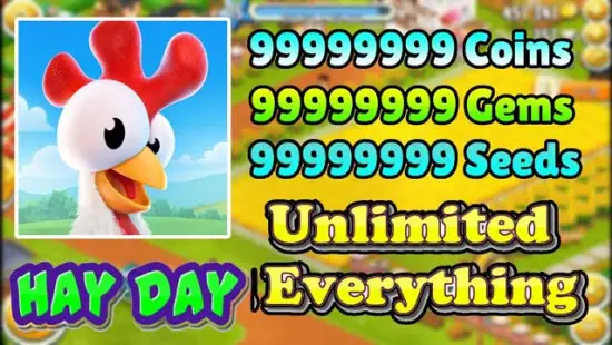 Hay Day Mod Apk Unlimited Everything