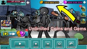 Anger of Stick 5 Mod Apk Unlimited Coins