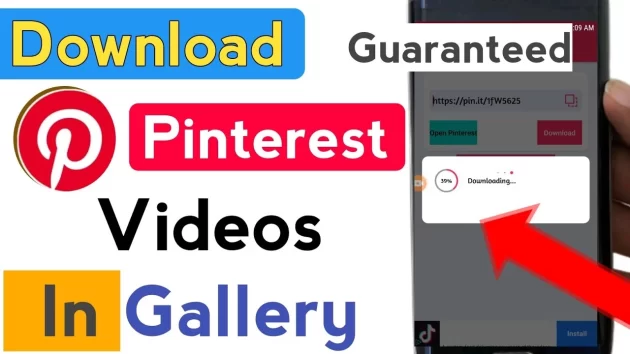 pinterest video downloader mod apk cover