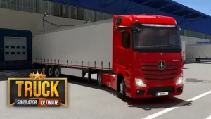 truck simulator ultimate mod apk poster