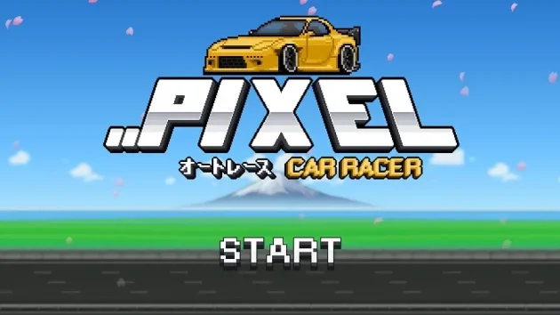 Pixel Car Racer Mod Apk Poster