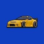 Pixel Car Racer Mod Apk icon
