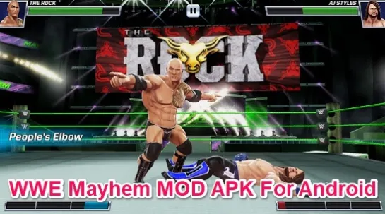 WWE Mayhem mod apk unlimited money & gold