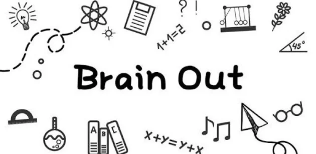 brain out mod apk poster