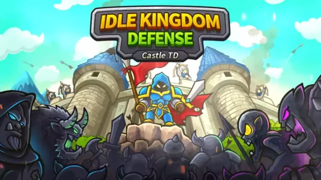 idle kingdom defense mod apk poster