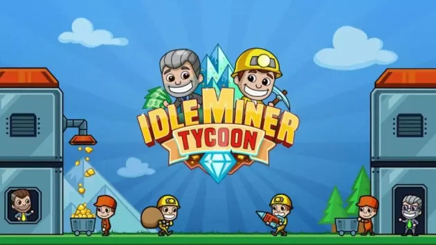 idle miner tycoon Mod Apk poster