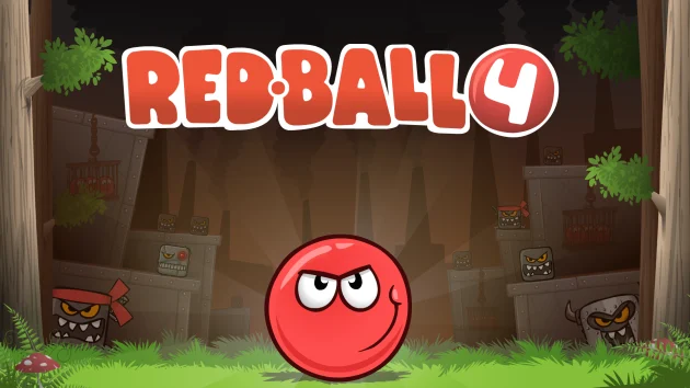 red ball 4 mod apk poster