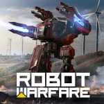 robot warfare mod apk logo 2023
