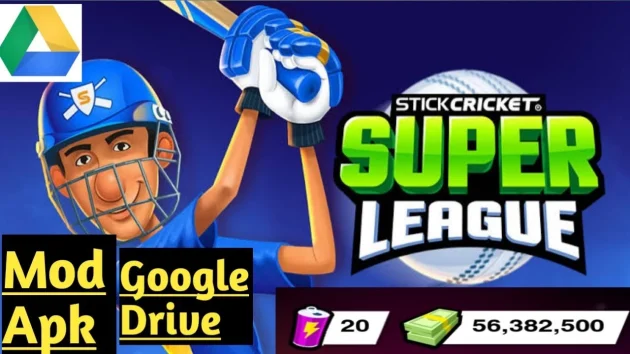 stick-cricket-super-league-mod apk-poster