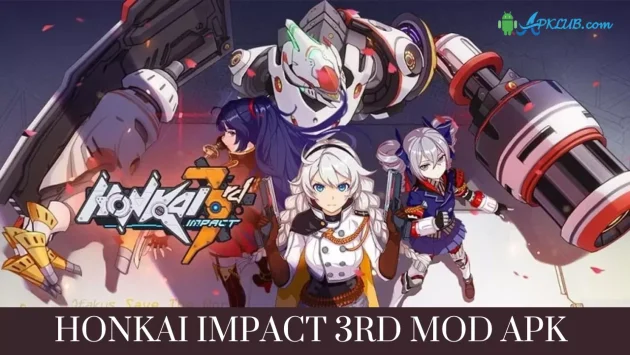 HONKAI IMPACT 3rd Mod Apk Unlimited Crystal Poster