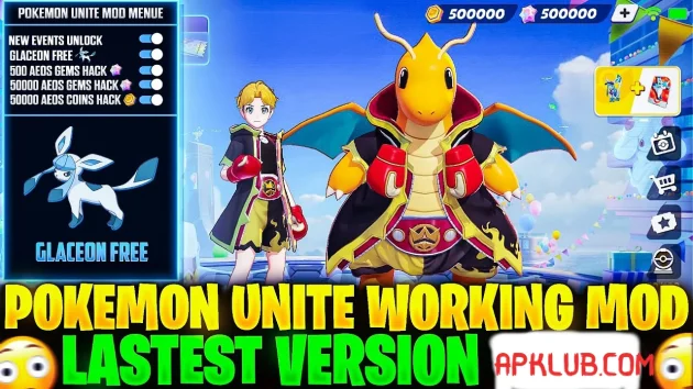 Pokemon Unite Mod Apk unlimited gems