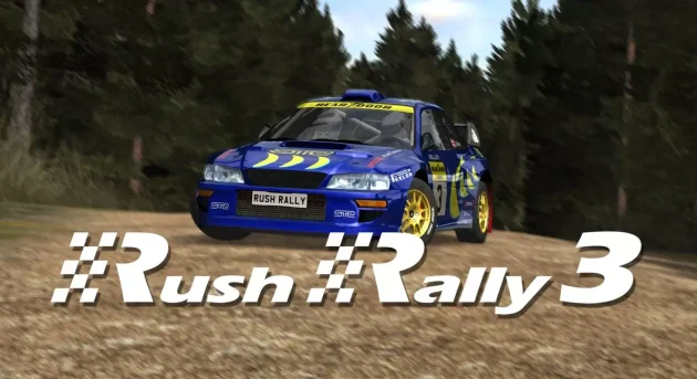 Rush Rally 3 Mod Apk Poster