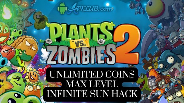 Plants vs zombies 2 mod apk
