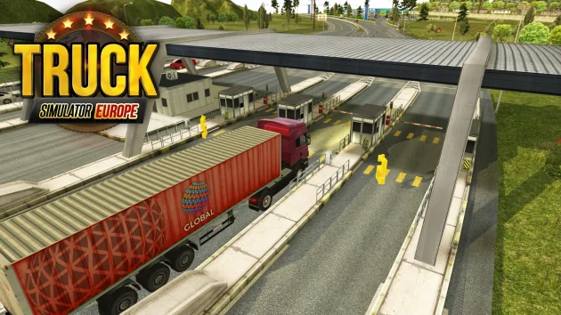 Truck Simulator Europe Mod Apk Poster