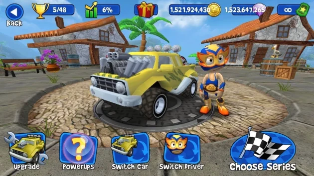 beach buggy racing mod apk unlimited money