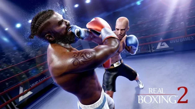 real boxing 2 mod apk poster