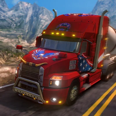 Truck Simulator USA Evolution Mod Apk 9.9.4 (Unlimited Money+OBB)