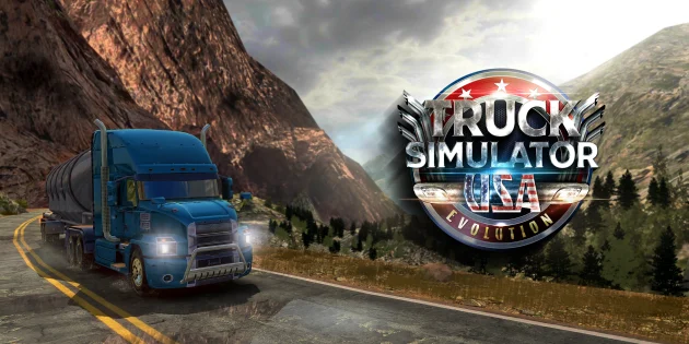 truck simulator usa mod apk poster