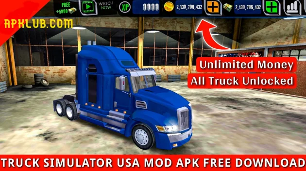 truck simulator usa mod apk unlimited money
