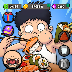 Food Fighter Clicker Mod Apk 1.16.1 (Free Shopping, Unlimited Gems)