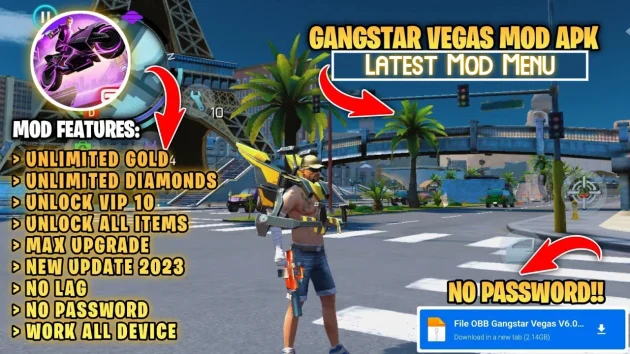Gangstar Vegas Mod Menu
