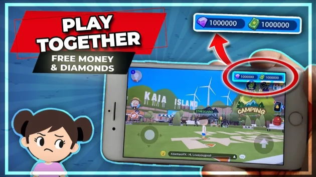 Play Together Mod Apk unlimited money and gems