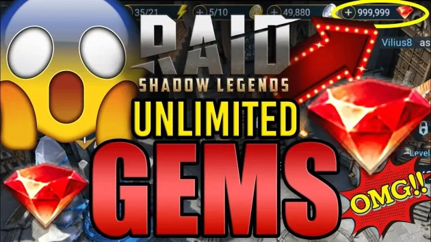 Raid Shadow Legends Mod Apk Unlimited Money and Gems