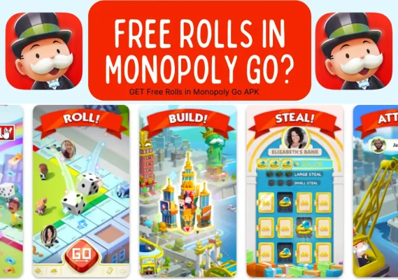 Free rolls in monopoly go apk