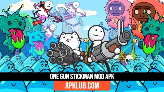 one gun stickman mod apk
