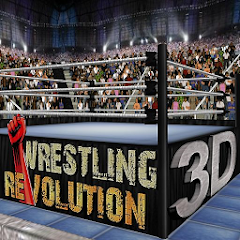 wrestling revolution 3d mod apk icon
